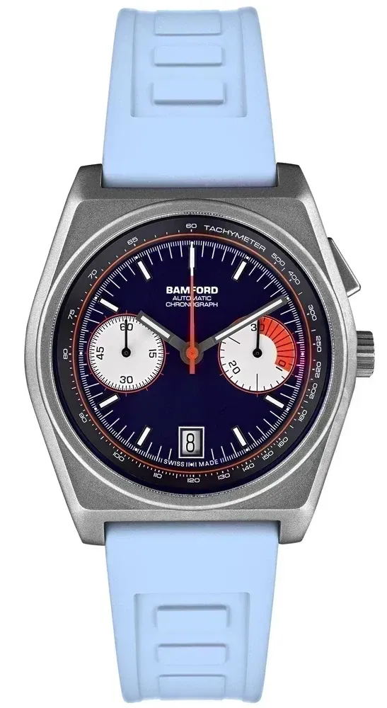 Bamford Titanium B347 - Navy Blue/Flame Orange
