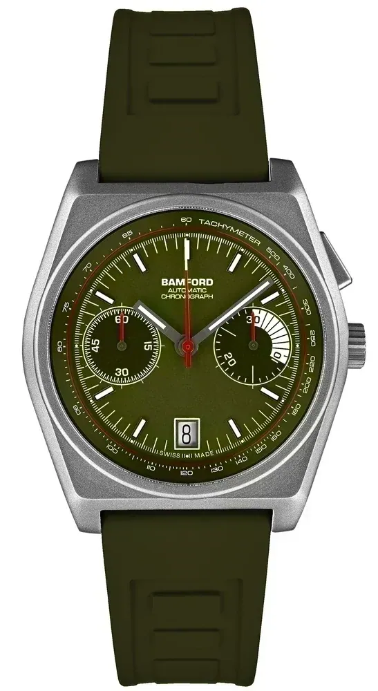 Bamford Titanium B347 - Winter Green/Red