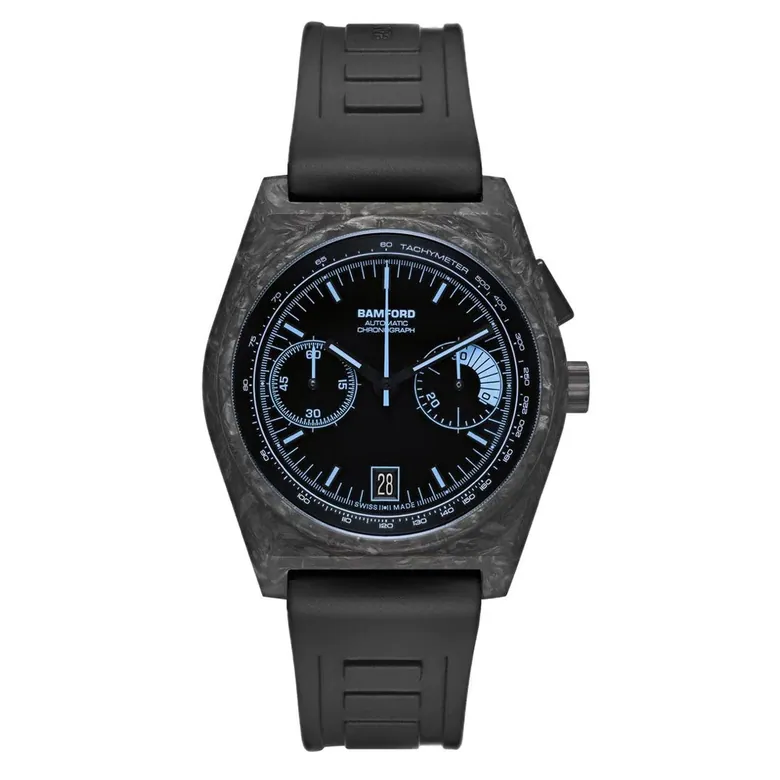 B347 Carbon Bamford Aqua Blue (In Stock - Ships Now)