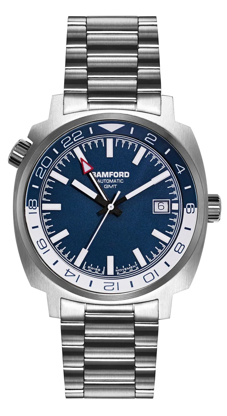 GMT Steel - Navy/White