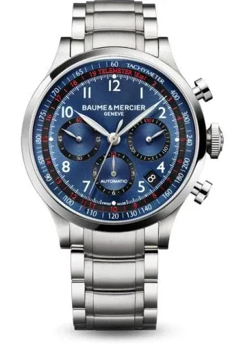 Capeland Chronograph 44 Blue / Bracelet 10066 (aka: MOA10066, M0A10066)