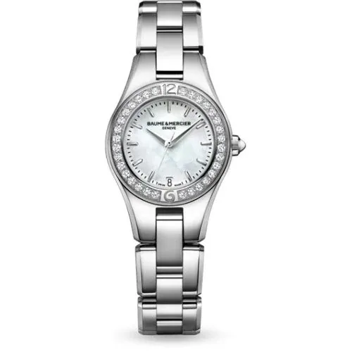 Linea 27mm Quartz MOP / Diamond Bezel 10013 (aka: MOA10013, M0A10013)