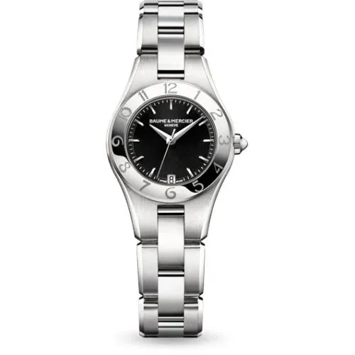 Linea 27mm Quartz Black / Bracelet 10010 (aka: MOA10010, M0A10010)