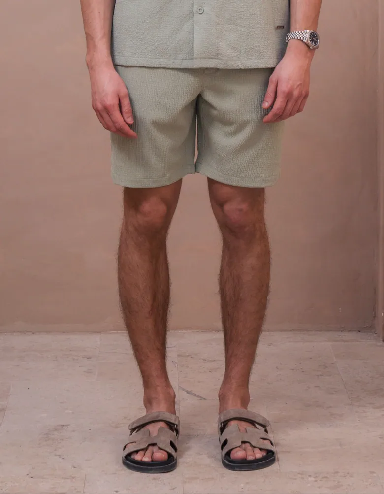 Men's Sage Seersucker Short | Seersucker Shorts for Men | Expand your wardrobe!