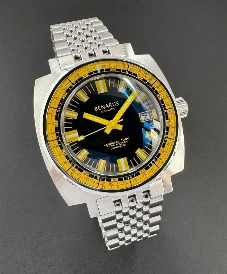 Caribbean Mantaray Black Yellow