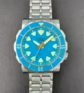 Megalodon cyan blue