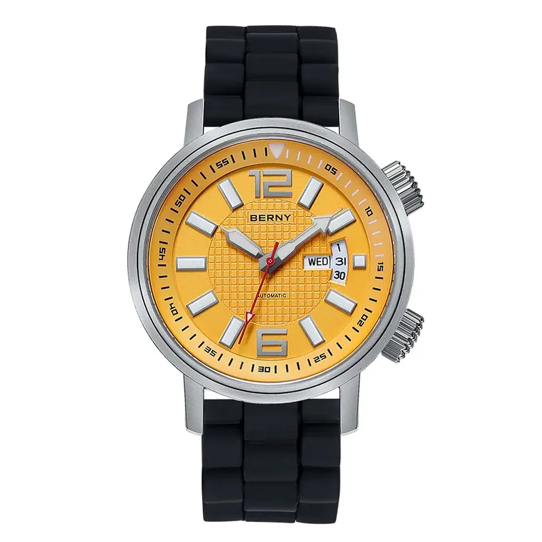 BERNY-Men Automatic Compressor-style Diver Watch-AM7081M
