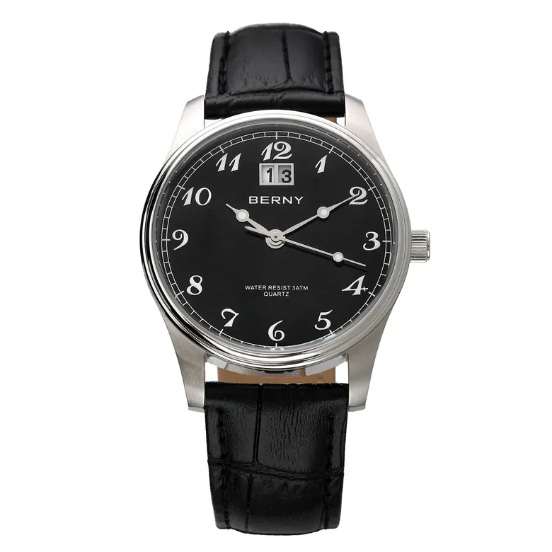 BERNY-Men Quartz Classic Watch-2702M