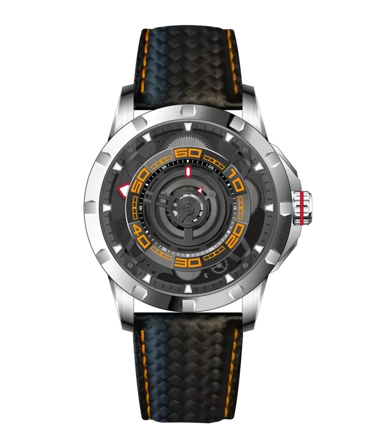 Berny-Customize-Men Automatic Skeleton Watch-AM198M