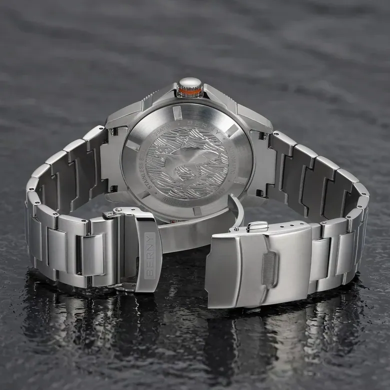 BERNY-Men Automatic Diver Watch-AM162MS