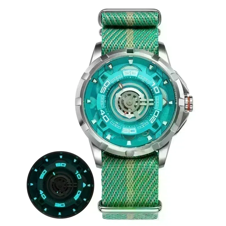 Men's Skeleton Mechanical Watch | Automatic Luxury Timepiece-AM198MNY