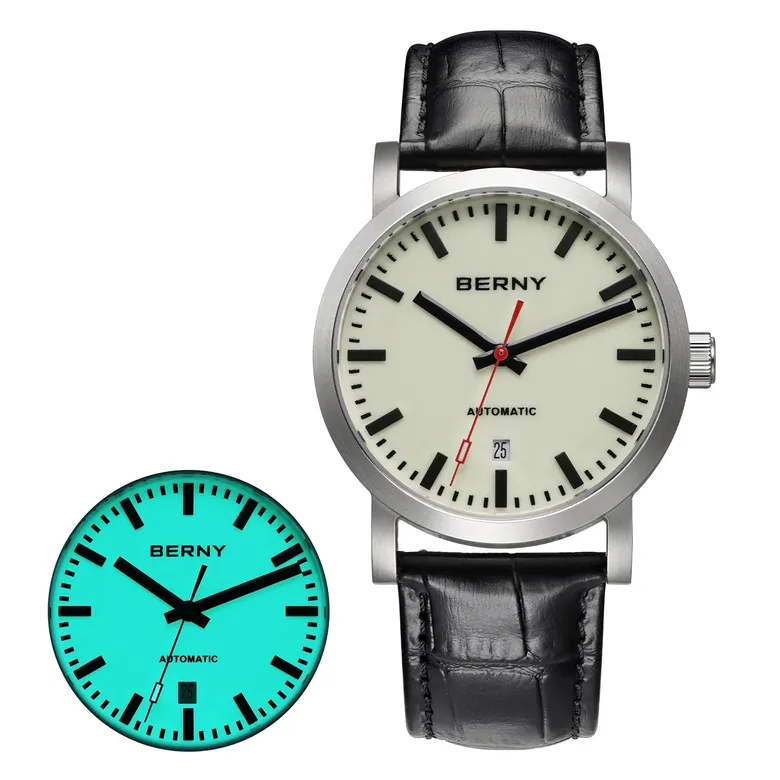BERNY-Men Automatic Full-Lume Watch V4-AM158M