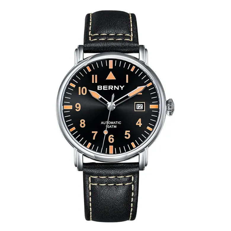 BERNY-Men Automatic Aviation Watch-AM129M