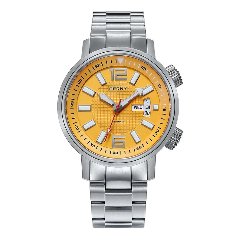 BERNY-Men Automatic Compressor-style Diver Watch-AM7081MS