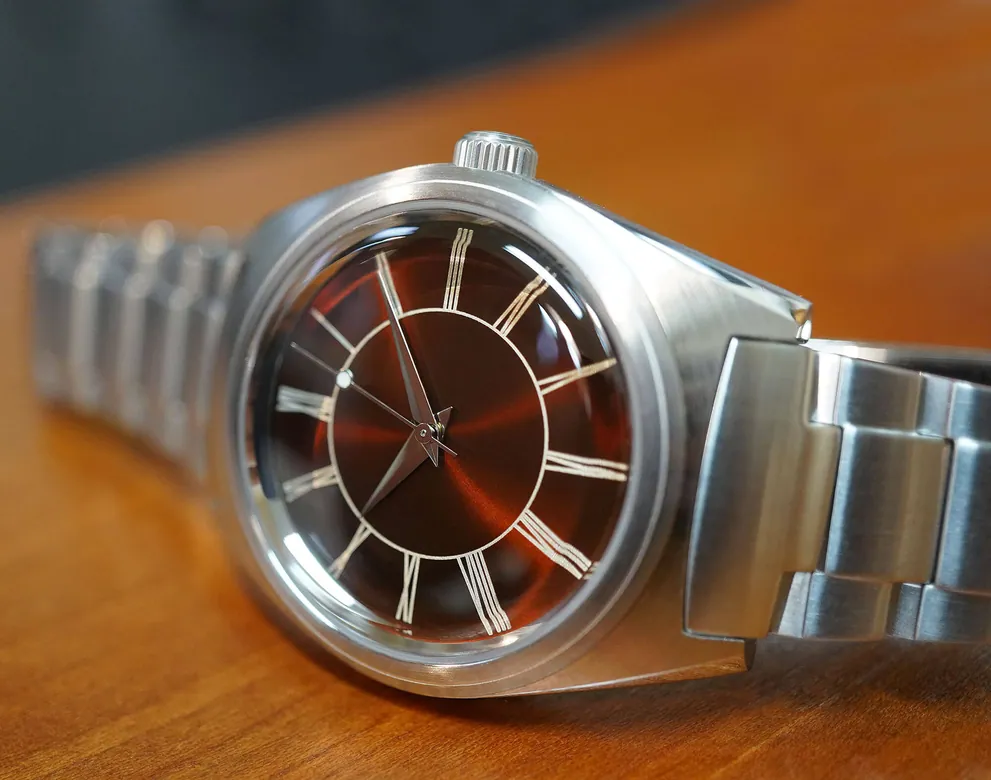 Intaglio 38: “Radial Roman” Zinc & Metallic Negroni Dial