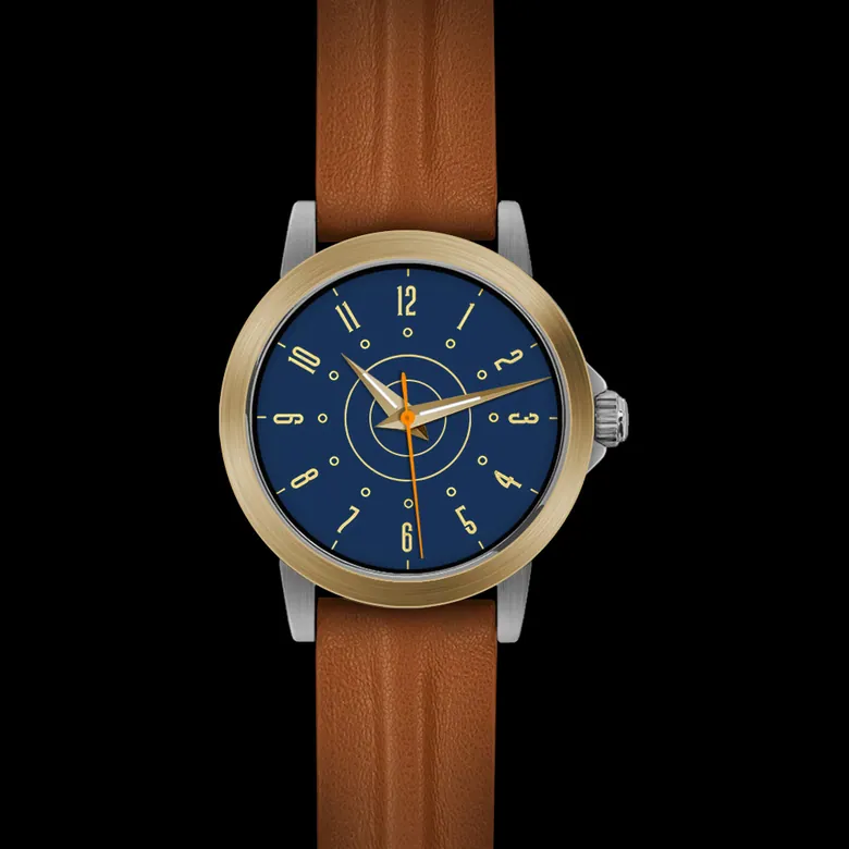 Intaglio 37: Bespoke “Moderna” w/Blue Dial