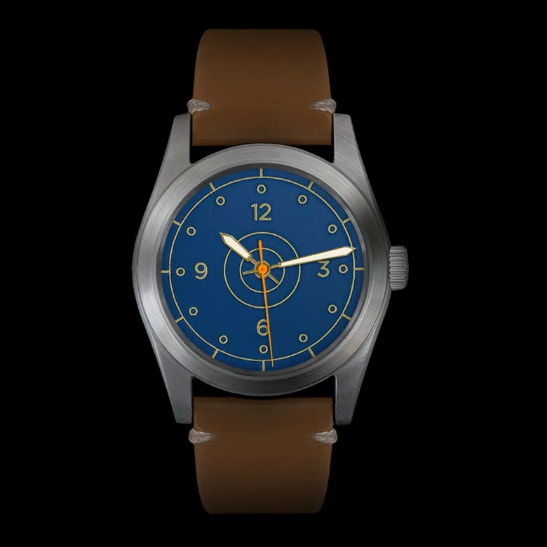 Intaglio Midsize Edition: “369” Dial (Blue)