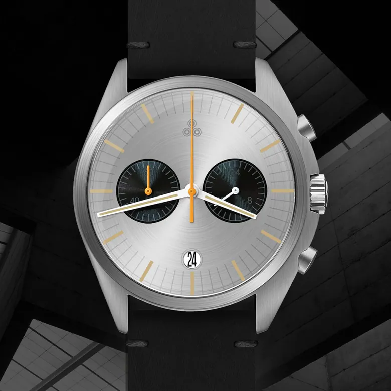72 Flyback Chronograph (Silver Panda Edition)