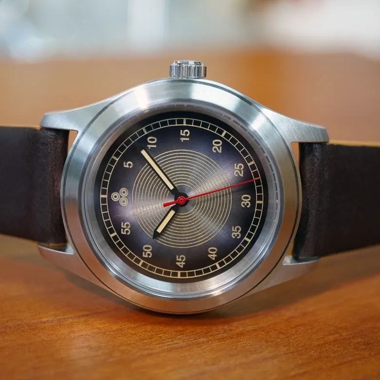 Intaglio 39 Edition: “60 Scale” Metallic Eggplant Dial