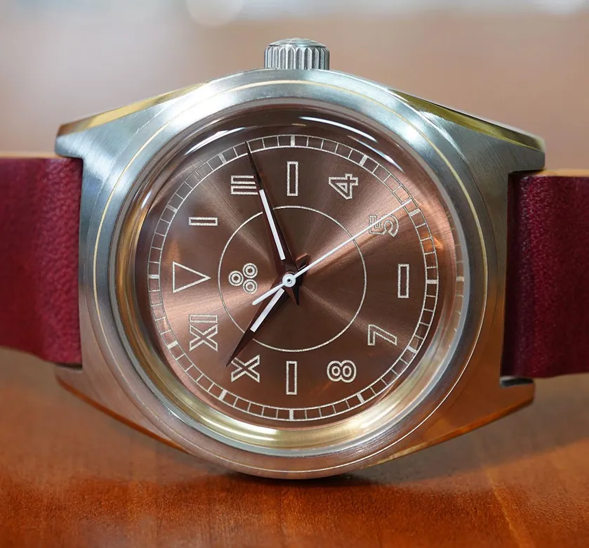 Intaglio 38: “Neu California” Copper & Zinc Dial