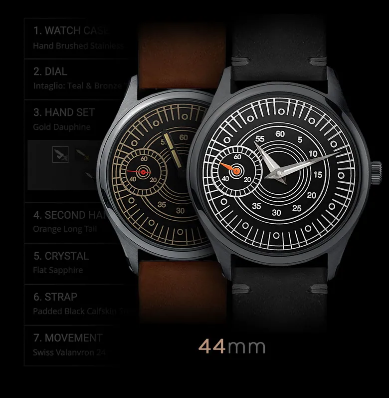 Bespoke Watch Build: 44mm Manual Wind