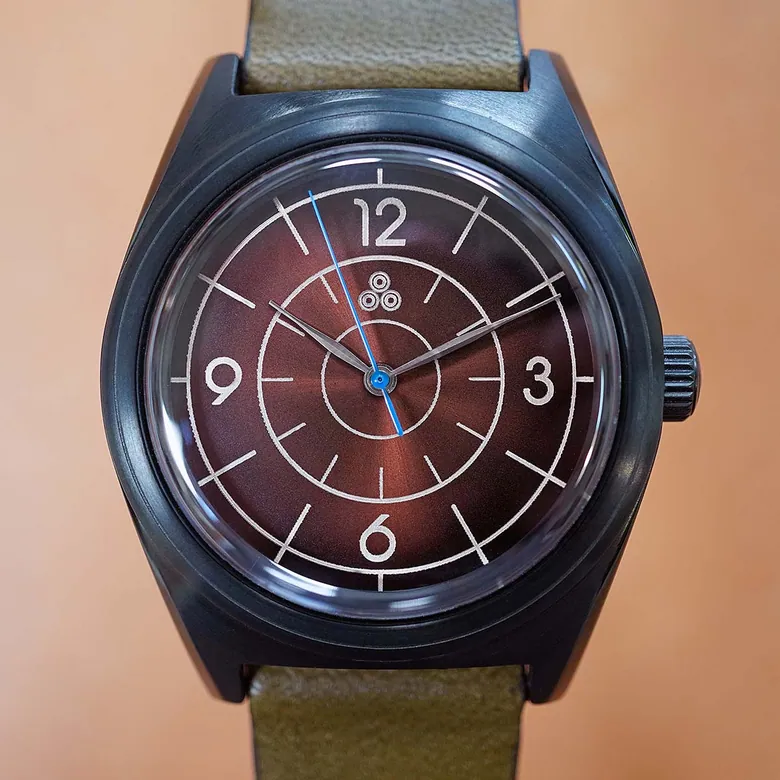 Intaglio 38: “New Sector” Amber & Zinc Dial