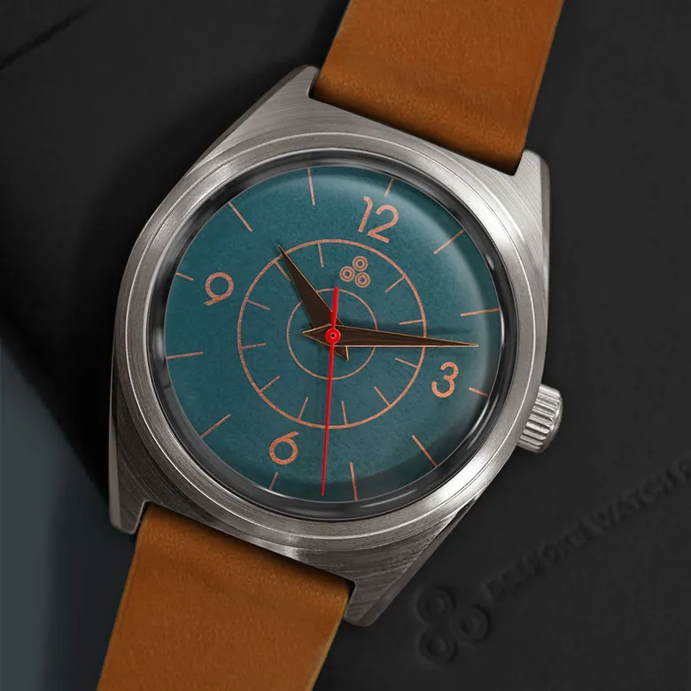 Intaglio 38: “Neu Sector” Copper & Teal