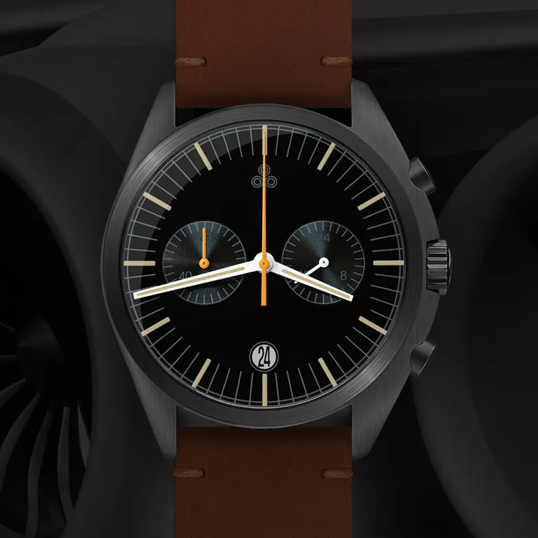 72 Flyback Chronograph (Nero Edition)