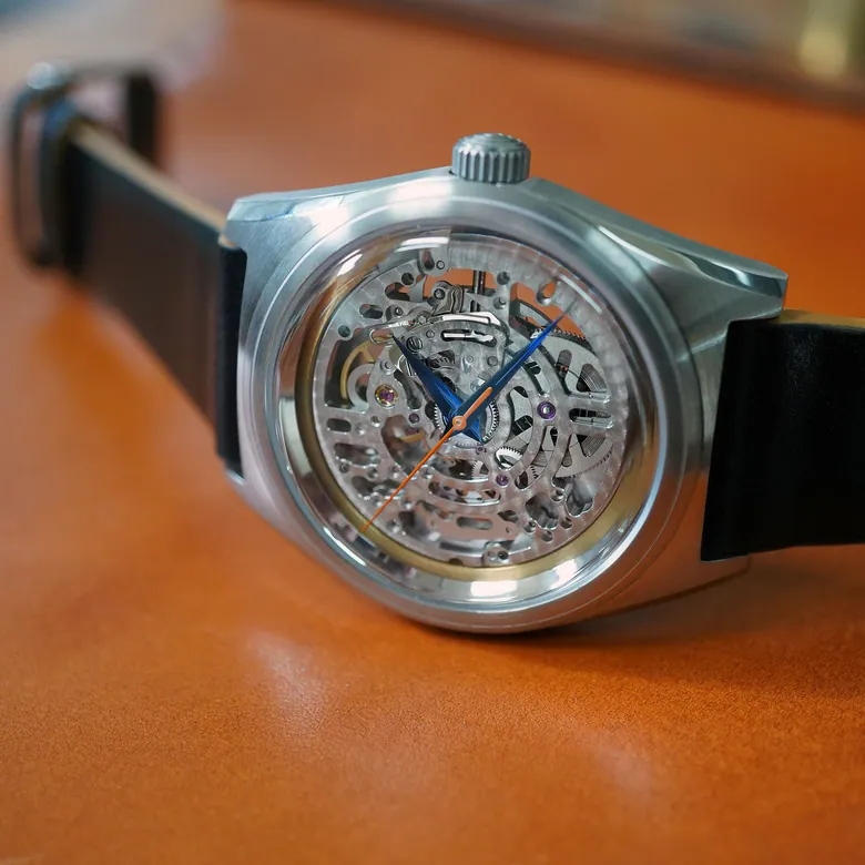 “Neu Skeleton 38″ Rhodium Edition