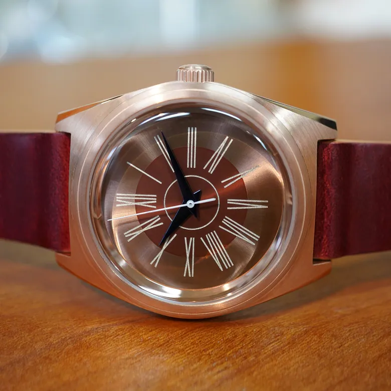 Intaglio 38: “Roman Neu” Bullseye Copper Dial