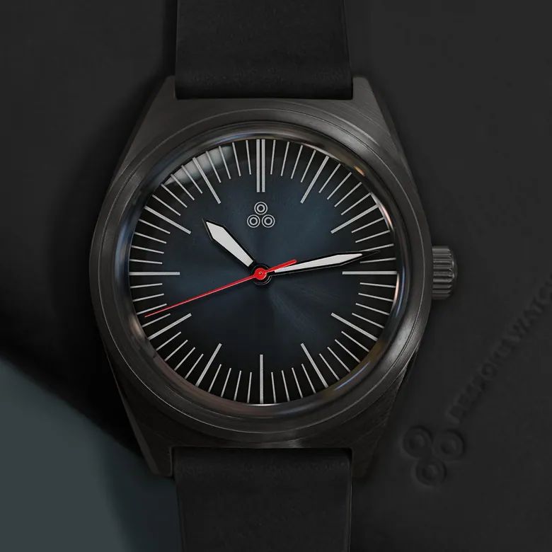 Intaglio 38 Tonneau Edition: “Sixty-One” Slate Ombré Dial