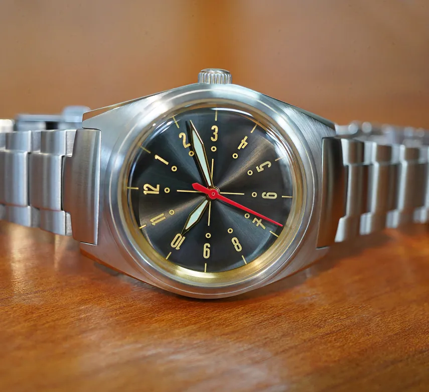 Intaglio 38: “Moderna” Metallic Sage & Brass Dial