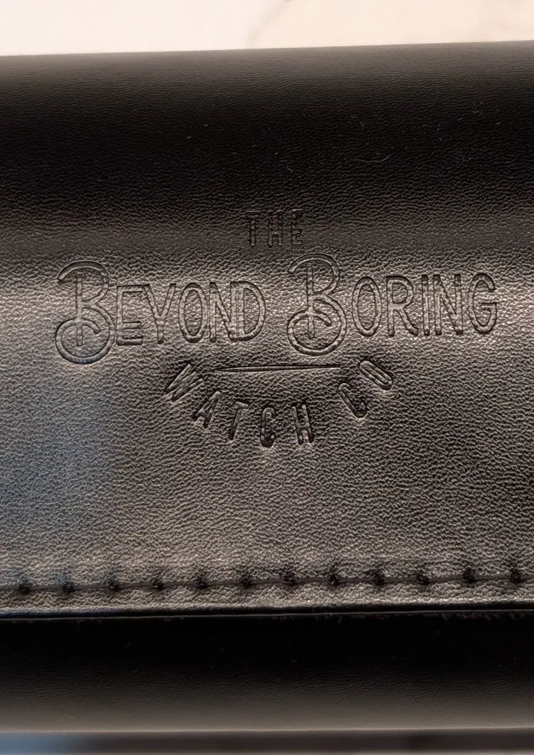 Beyond Boring 3-Watch Travel Case