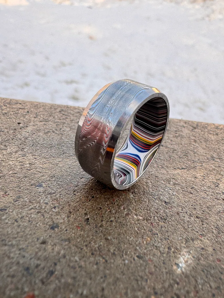 Damascus Steel and Fordite