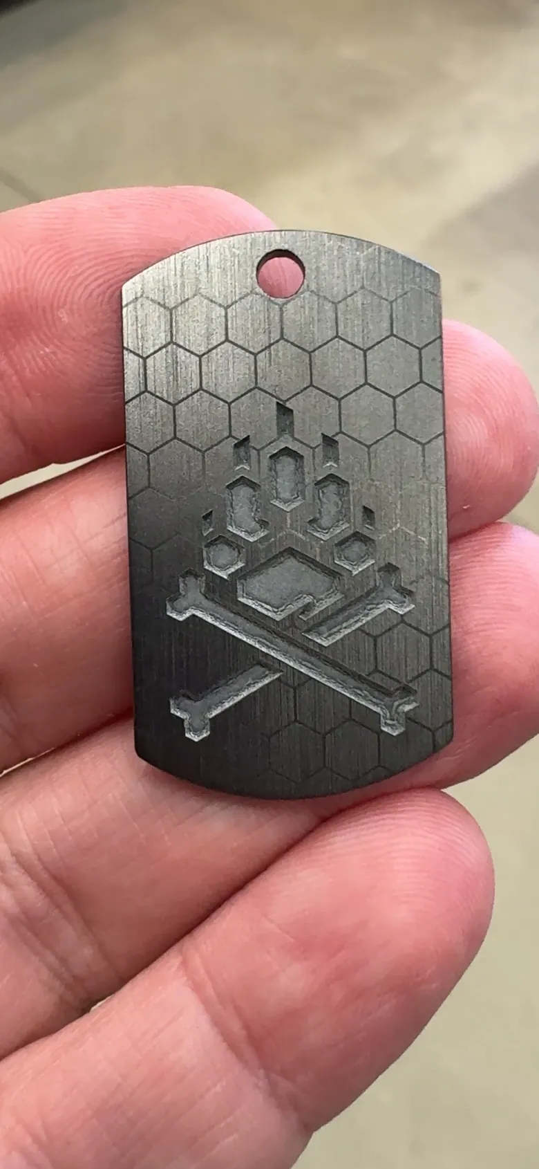 Zirc pawprint dogtag