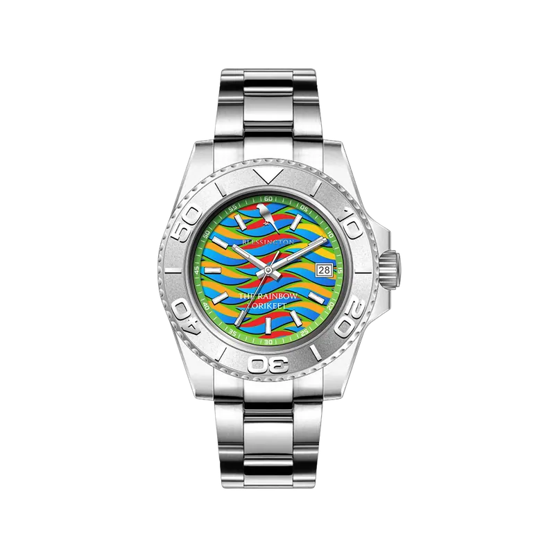 The Rainbow Lorikeet - Steel 32mm