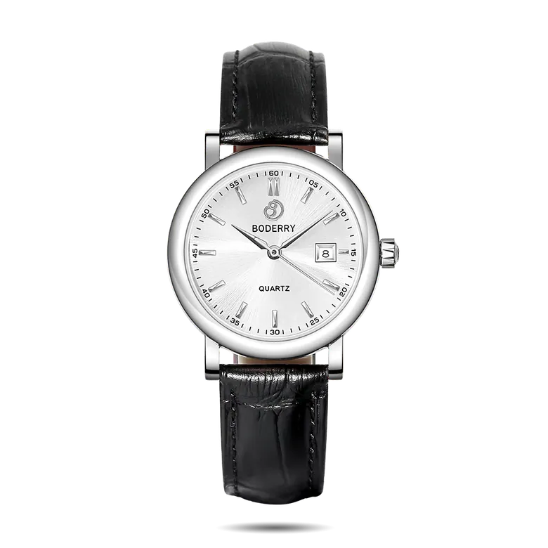 CLASSIC 32MM - Swiss Quartz Movement Watch | Silver &amp; White