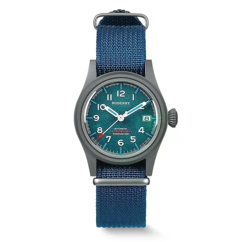 LANDMASTER - 100M Waterproof Titanium Automatic Field Watch