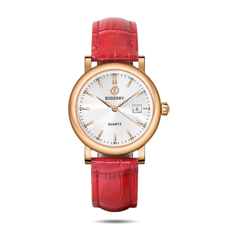 CLASSIC 32MM - Swiss Quartz Movement Watch | Rose Gold &amp; White