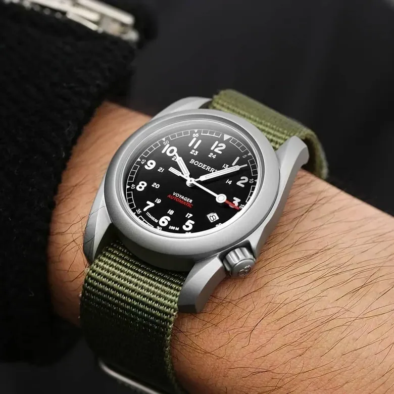 Mens Mechanical Chronograph Watch