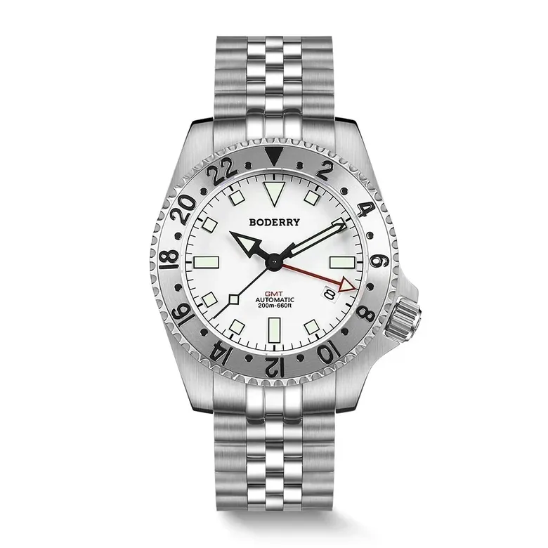 ADMIRAL GMT - 200M Waterproof Titanium Automatic Diver Watch