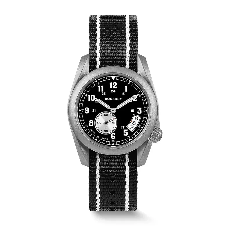 VOYAGER 38 - 100M Waterproof Titanium Field Watch