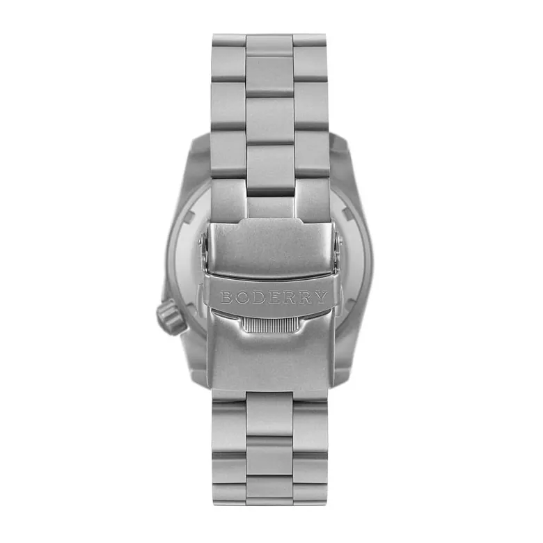 VOYAGER - 100M Waterproof Titanium Automatic Field Watch | Vintage Noir-bracelet