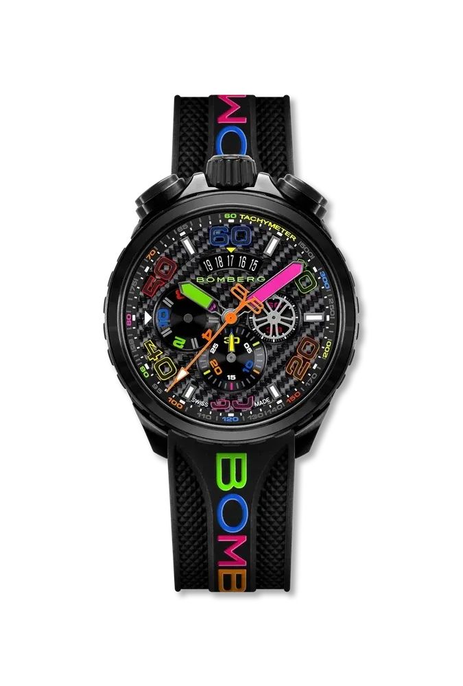 BOMBERG CHROMA CARBON BLACK