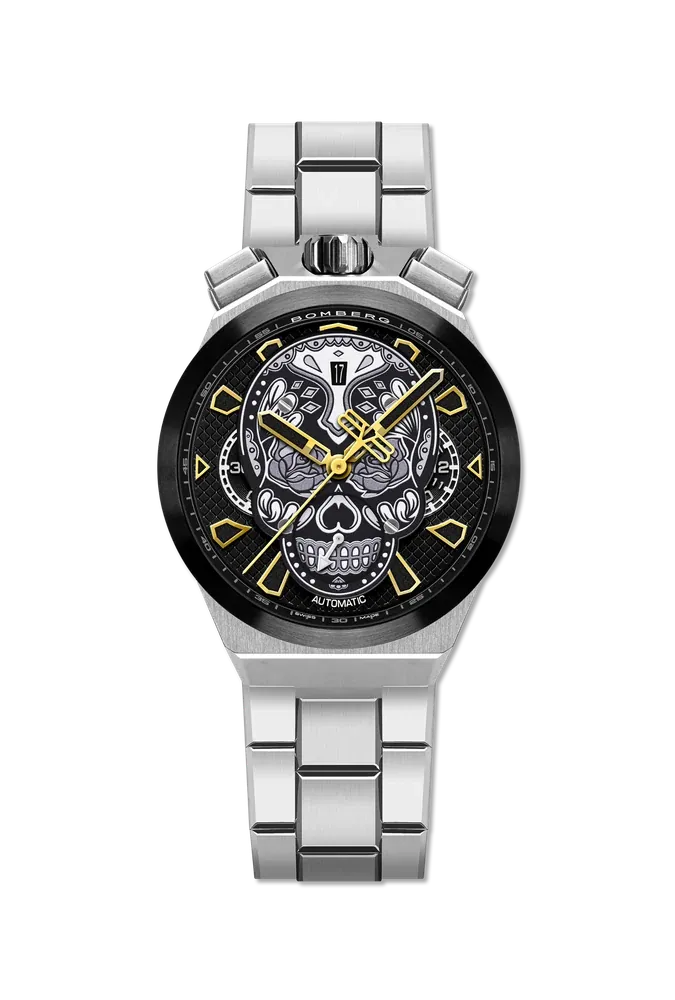 CHRONO SKULL THROWBACK EDITION - SILVER