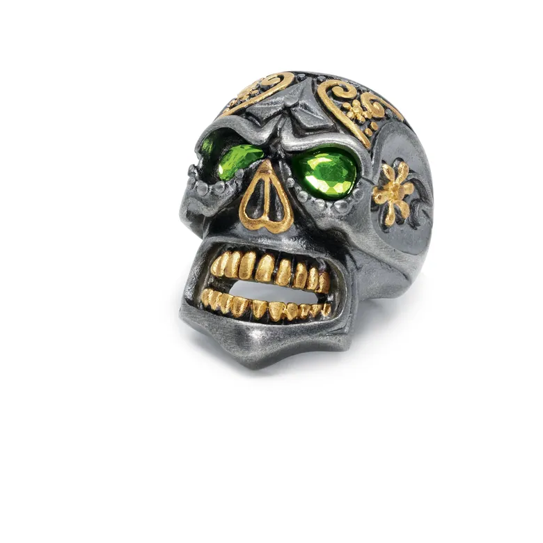 SKULLY RING GOLDEN