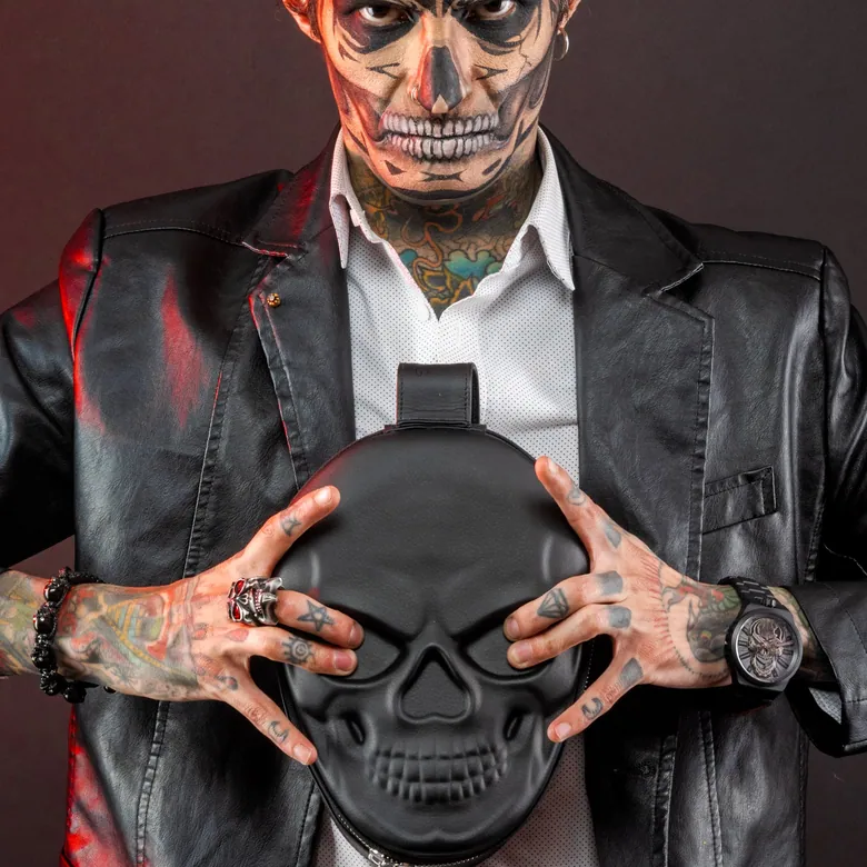 HELLBOY RING RED EYES