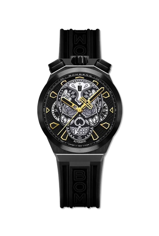 CHRONO SKULL THROWBACK EDITION - ALL BLACK