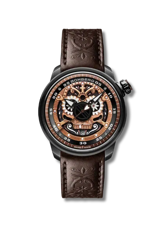 BOMBERG BB-01 Automatic Mariachi Skull - Swiss Made Watch