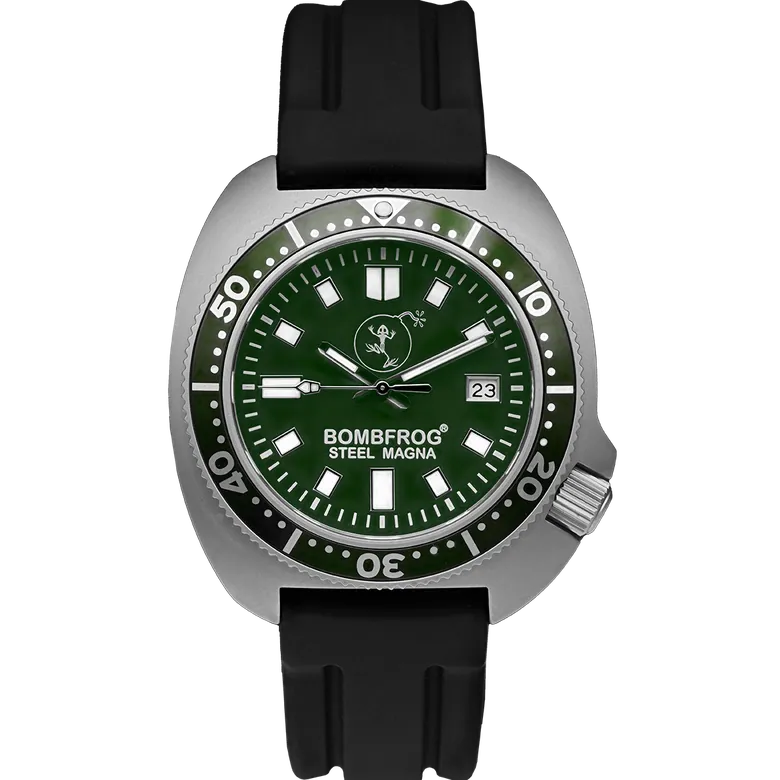 STEEL MAGNA II Grün | NEOPREN-ARMBAND